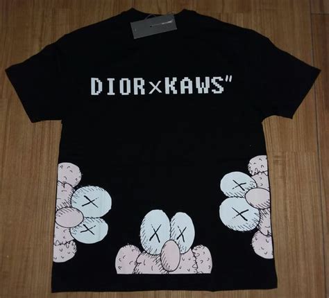 dior kaws mens t shirt|KAWS Dior clothing.